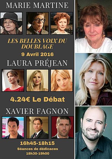 rencontres autour du doublage des films et des series tele