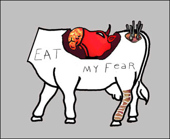 La Vache de David Lynch (c) Alexis Laballery