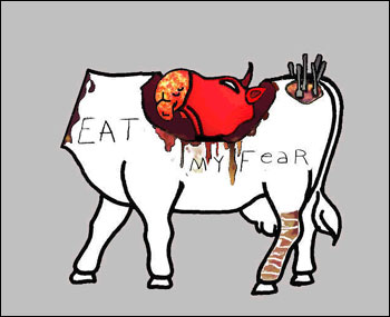La Vache de David Lynch (c) Alexis Laballery