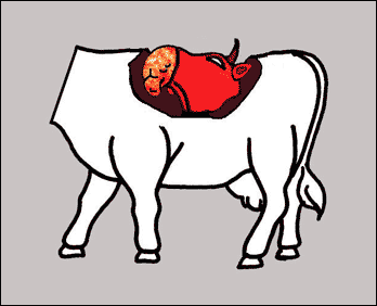 La Vache de David Lynch (c) Alexis Laballery