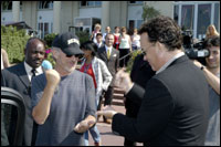 Steven Spielberg et Tom Hanks (c) Guy Isaac