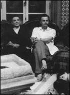 Maurice Lemaître et Jean Rollin (c) D.R.