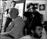 Darren Aronofsky avec Mark Margolis (c) D.R.