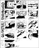 Story Board de Go Faster (c) D.R.