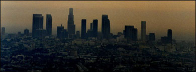 Down Town Los Angeles from the Crows Nest (c) D.R.